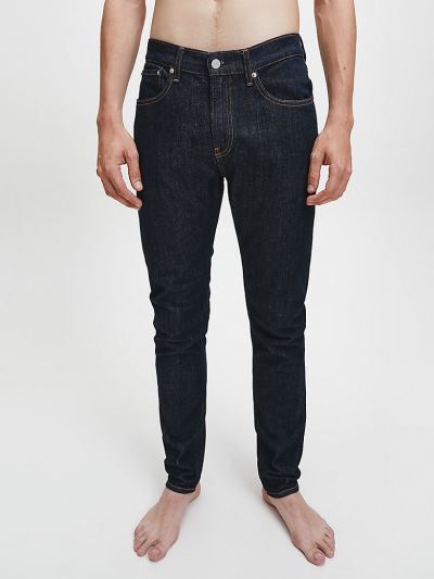 Calvin Klein Ruhák HU294780 | Calvin Klein Skinny Férfi Farmernadrág Fekete